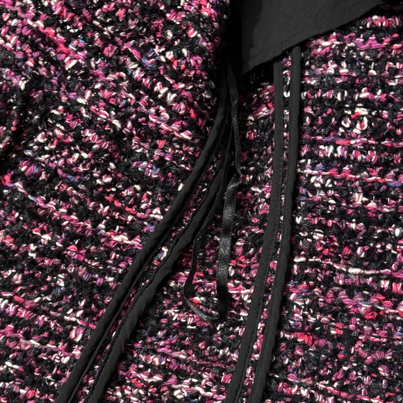 Women’s Tweed Sweater Blazer Cardigan Jacket Coat Size M NWT - Picture 10 of 14